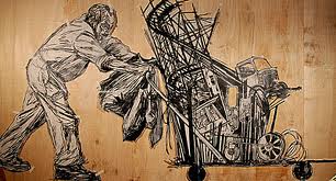 Swoon's artwork Swoon's artwork
