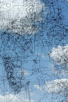 image from Gosia Wlodarczak's Frost Drawing series exhibited at GOMA image from Gosia Wlodarczak's Frost Drawing series exhibited at GOMA